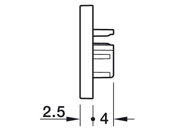 Endestykke 2103 1 stk Loox5