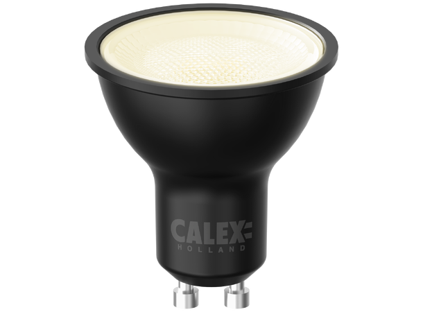 LED GU10 dag/natt sensor 4W 827 320lm Sort