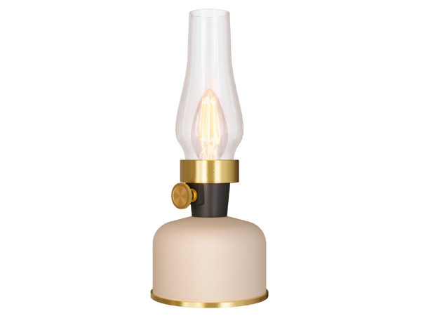 Lavinio 1800K 200lm display 9stk Oppladbar bordlampe USB-C