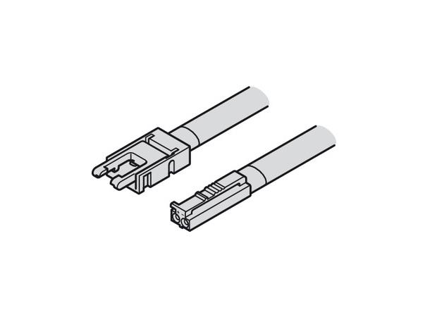 Tilkoblingskabel 10cm til 8mm 24V Maks 5A Loox5