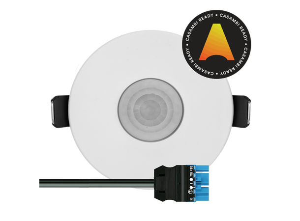 Casambi PIR sensor med 10A rele, DALI PS Detektor V-sense SRD2PB