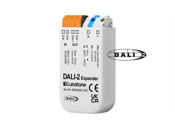 DALI-2 Expander 25mA multiboks 59x33x15mm