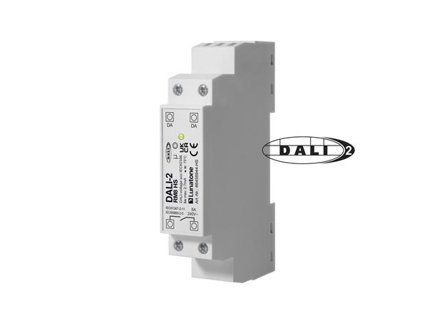 DALI-2 RM8 relemodul DIN DIN skinnemontering