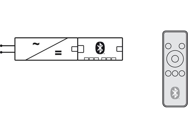 Fjernkontroll Connect Mesh Mono, TW og RGB