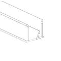 HL Asymmetrisk diffuser 2,4m 70 graders spredning