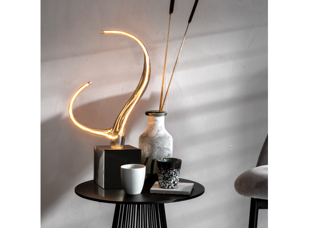 Kube E27 Matt sort 1,8m kabel m/bryter Sort tekstilkabel Maks 1x40W 