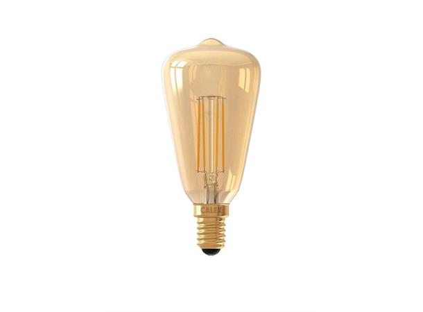 LED ST48 FLM E14 821 3,5W 350lm DIM Gold - erstatter 425400