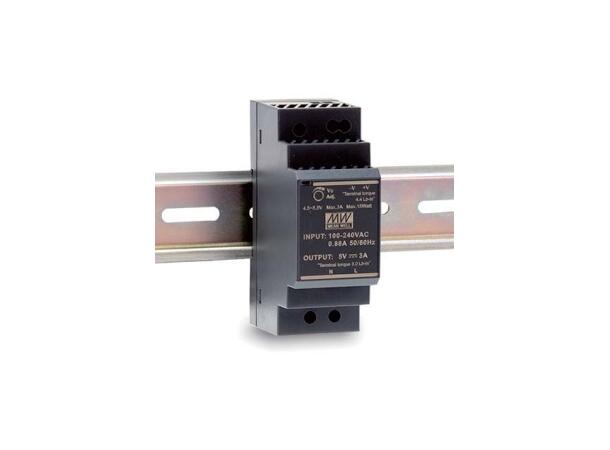 LED driver HDR 15V 0-30W DIN lav modell