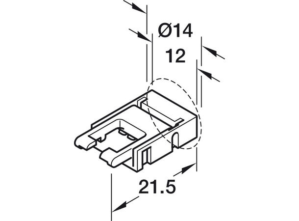 Loox5 tilkobling til RGB 24V 2m Maks 84W 