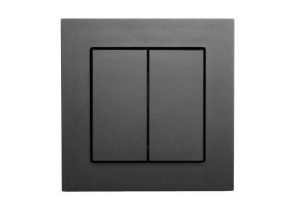 Casambi Bryter antrasitt 4-kanal Batteriløs bryter