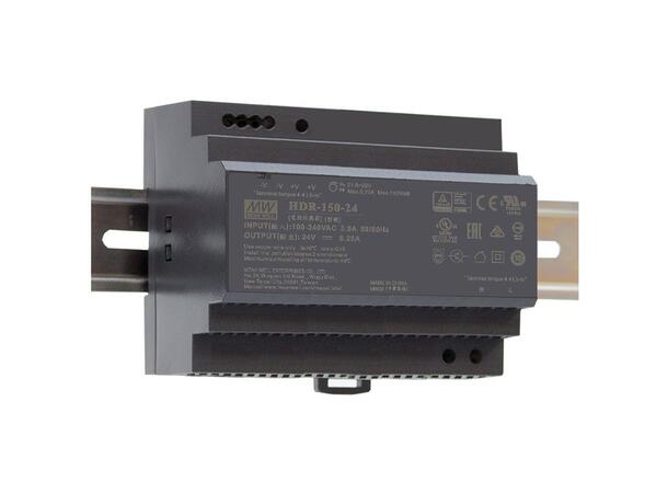 LED driver HDR 48V 0-150W DIN lav modell