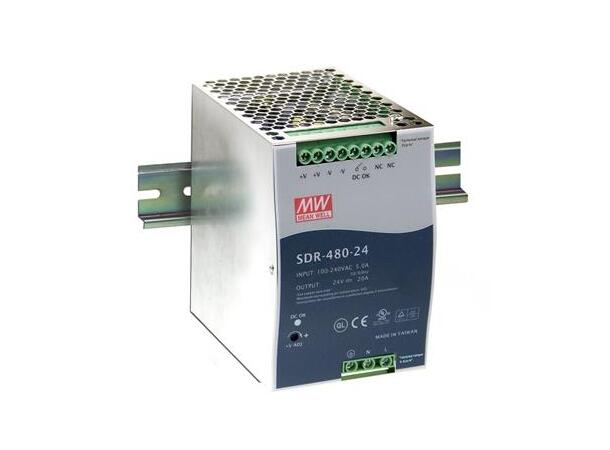 LED driver SDR 48V 480W DIN skinne