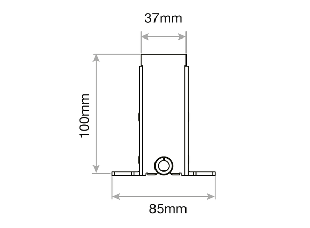 Luxpave In-ground 12W 24V RGB F2008A LED Neon Clear Lighting