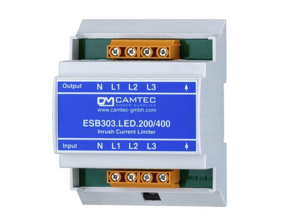 Startstrømbegrenser 16A 3-fase DIN skinne 230/400V 