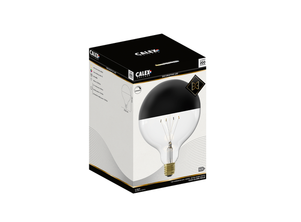 TPFS G125 Black E27 818 4W 200lm DIM Selges uten garanti pga lagertømming