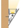 Wallight 2.0 Aluprofil hvit 2m RAL9010