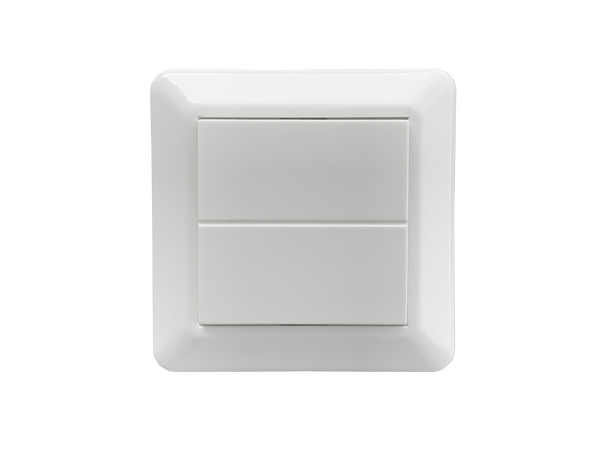 Casambi enkel 2-kanal polarhvit EnOcean teknologi, batteriløs bryter