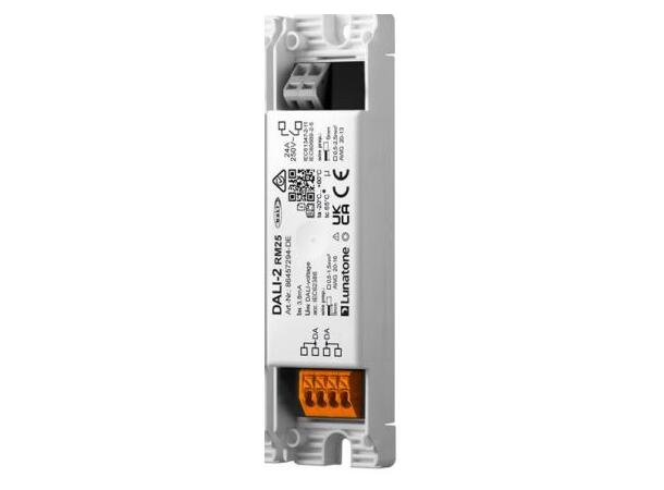 DALI-2 RM25 relemodul med strekkavlaster 120x30x22mm 