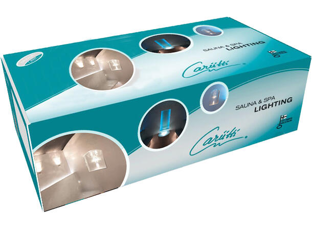 Dampbadsett 3000K, 6 LED med 5m kabel 