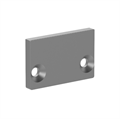 Edge lav CD12 endestykke m/skruer 2stk
