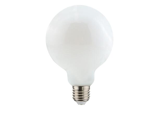 LED Globe G95 E27 827 7W 806lm StepDIM Opalt glass