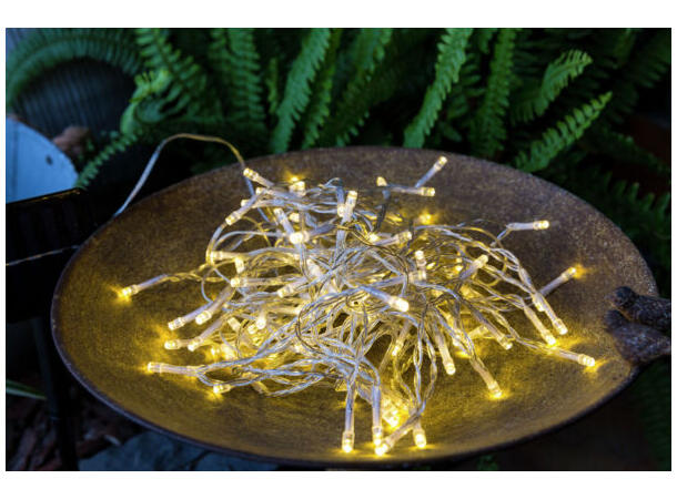 LED Solcelle KILAU lyslenke 10m Selges uten garanti pga lagertømming 