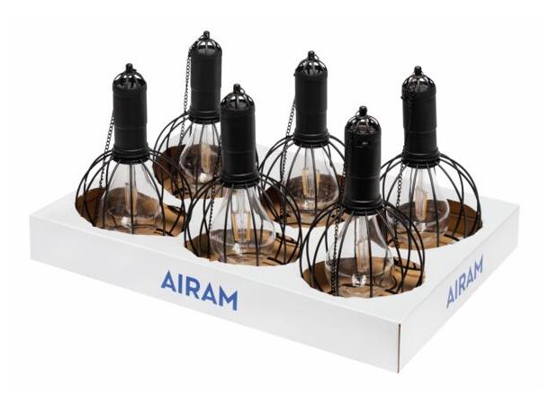 LED Solcelle MALIK pendellampe Selges uten garanti pga lagertømming 