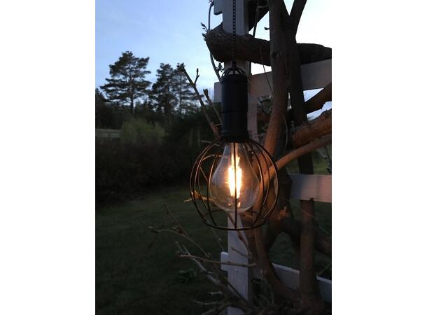 LED Solcelle MALIK pendellampe Selges uten garanti pga lagertømming