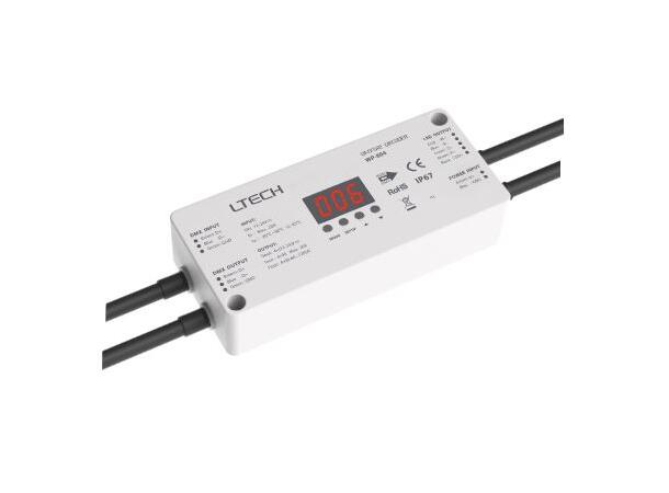 LED dimmer DMX/RDM 4x5A 12-24V IP67
