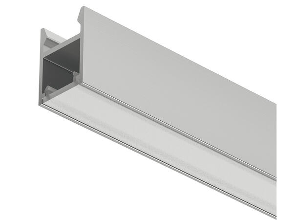 Aluprofil 2103 alu opal avdekn 3m 1318 3000x13x18 mm Loox5