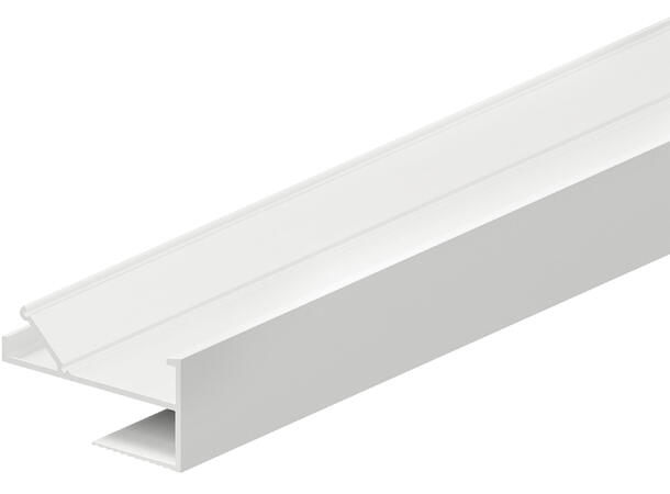 Gipsveggprofil 5114 190cm Sølvfarget gipsprofil