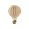 LED Globe 80 FLM E27 821 3,5W 250lm DIM Gold - 4  rette filamenter