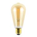 LED ST58 E27 822 4,5W 360lm DIM Antique 2200K - 4 rette filamenter