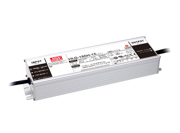 LED driver HLG 12V 0-156W 1-10V IP67 1-10VDC eller 10V PWM