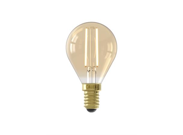 LED illum FLM E14 821 3,5W 250lm DIM Gold - 2 rette filamenter