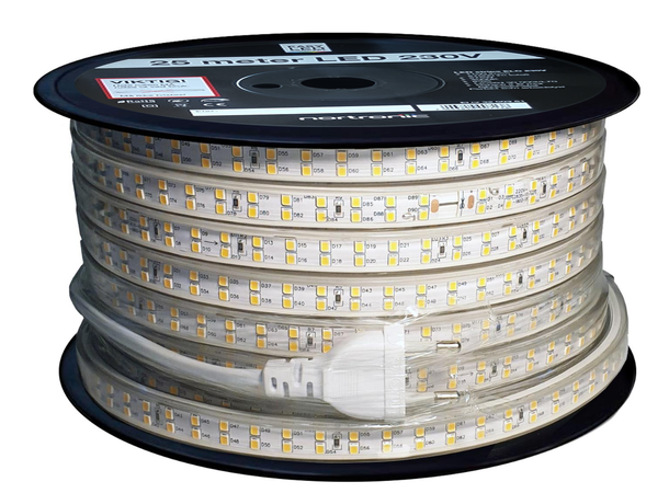 LEDstrip ELC 830 230V 275W 1100lm 25m Skjøtbar - Perfekt som arbeidslys! IP65