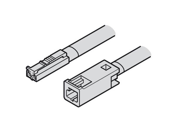 Skjøtekabel for tilkoblingskabel LED 24V 2 meter Loox5