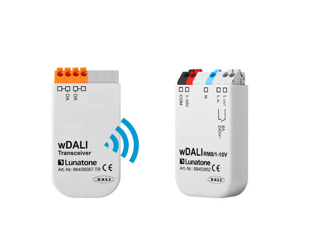 wDali RM8 1-10V PWM Ekstra enhet til 89453852+T