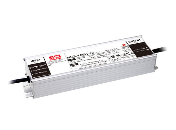 LED driver HLG 24V 0-185W IP67