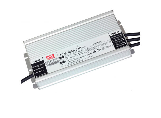 LED driver HLG 24V 0-480W 1-10V IP67