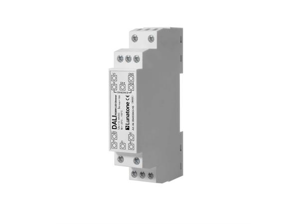 LED dimmer DALI RGBW 16A DT8 DIN skinne