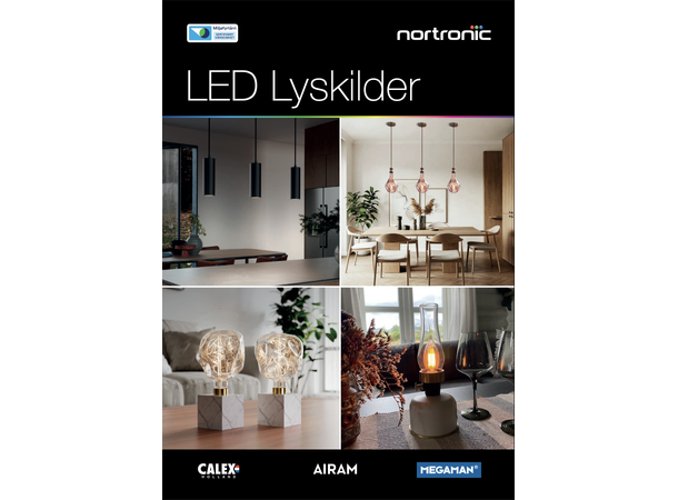 LED lyskilde katalog Nortronic 2026 