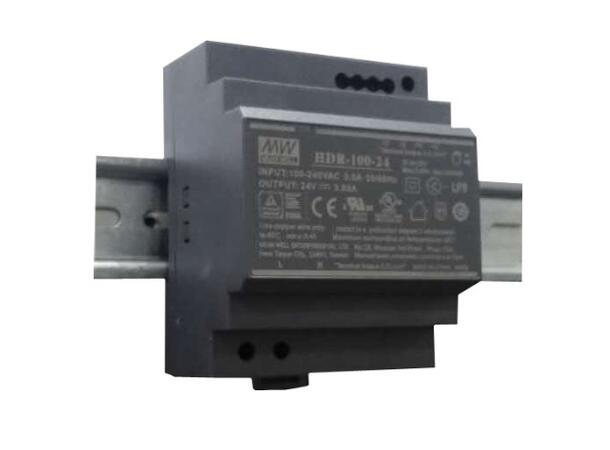 LED driver HDR 24V 0-92W DIN lav modell
