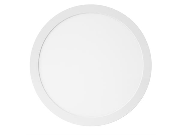 Cio 16W 830 1500lm ø292mm faseDIM LED plafond, hvit utenpåliggende