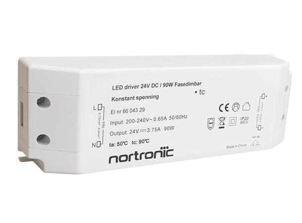 LED driver FD 24V 9-90W Fasedimbar Fasedimbar