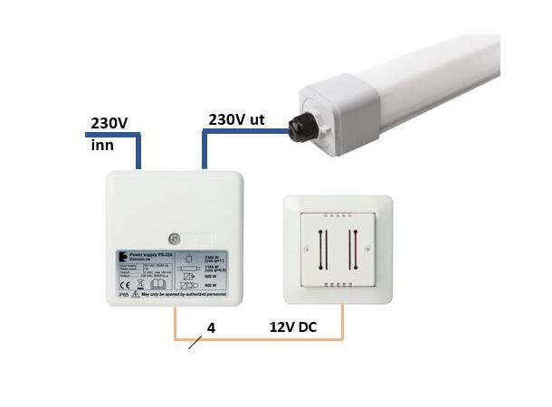 AD230 Akustisk detektor KIT 230V 