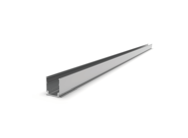 Aluminium U feste for F23 35mm LED Neon Clear Lighting 