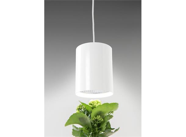 Plantelys Fiora E27 9,5W 835 hvit Pendelarmatur