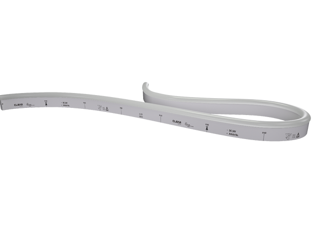 FlexGlo F21B 12W 24V Grønn 370lm/m LED Neon Clear Lighting
