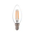 LED Mignon FLM E14 827 5W 470lm DIM Klart glass - 4 rette filamenter